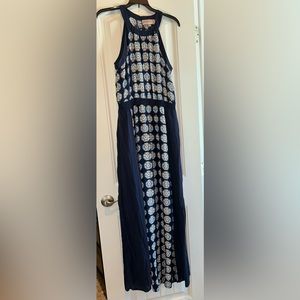 Philosophy halter floral maxi dress